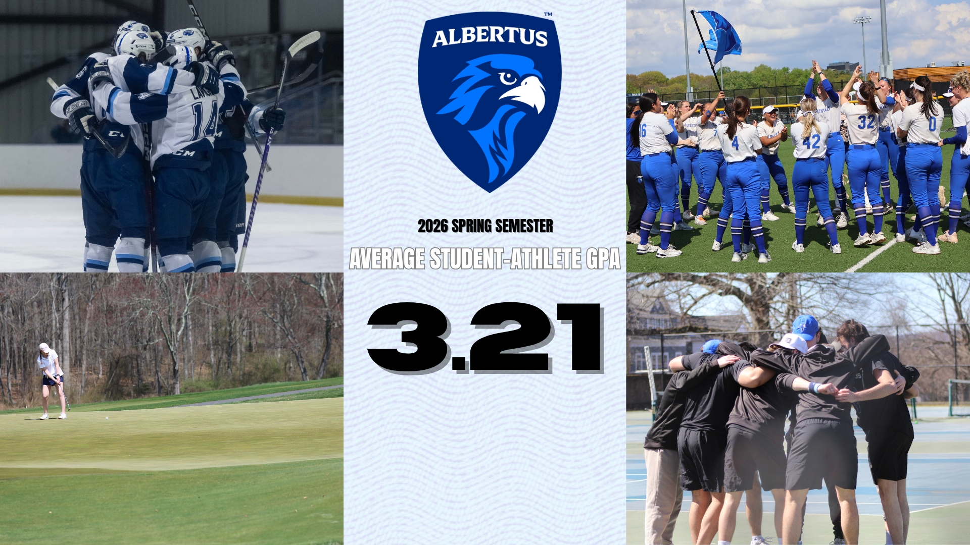 Albertus Athletics Announces Academic Success for Spring, 2026 Semester