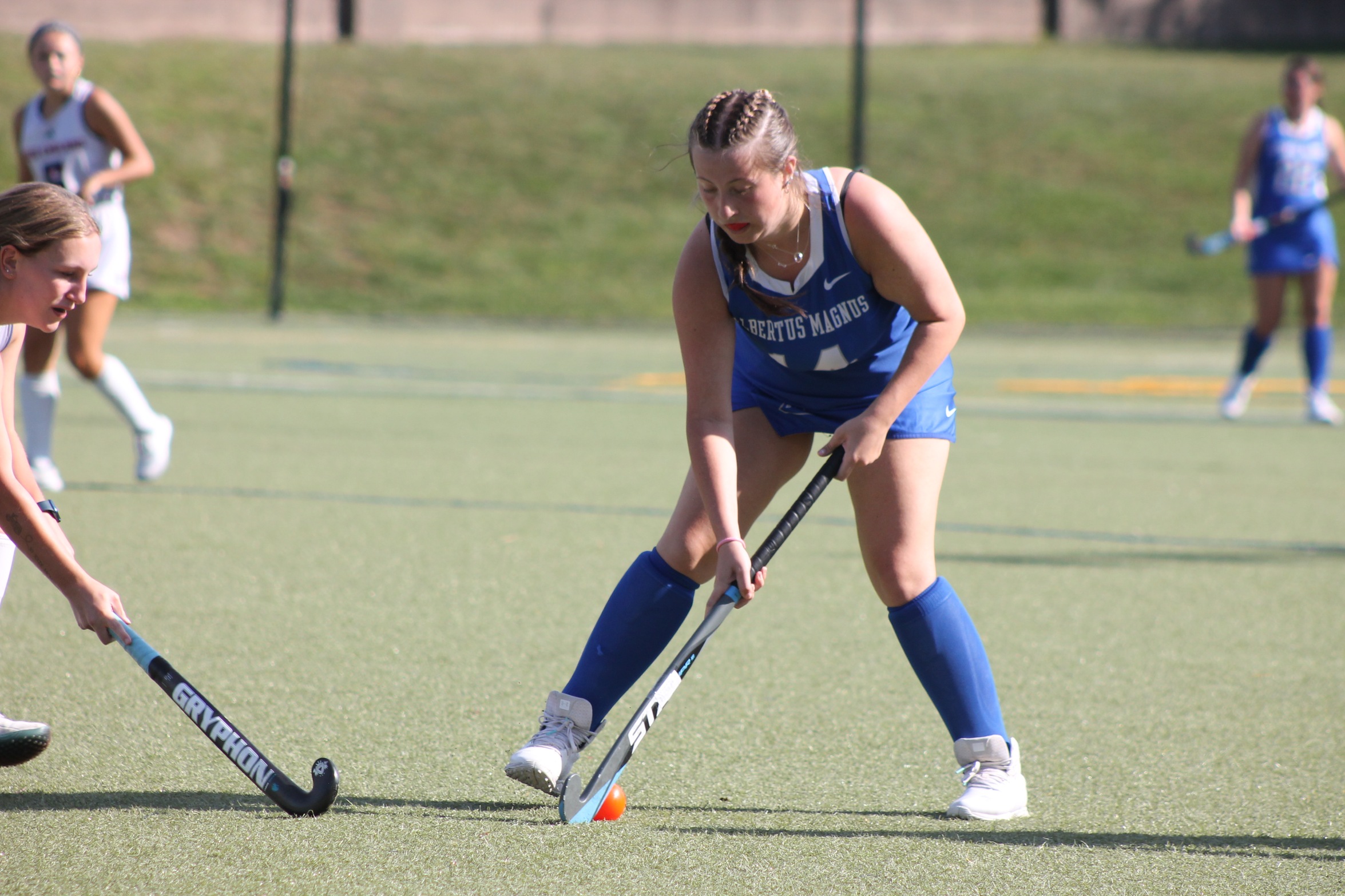 Field Hockey Falls to New England College in Season Opener