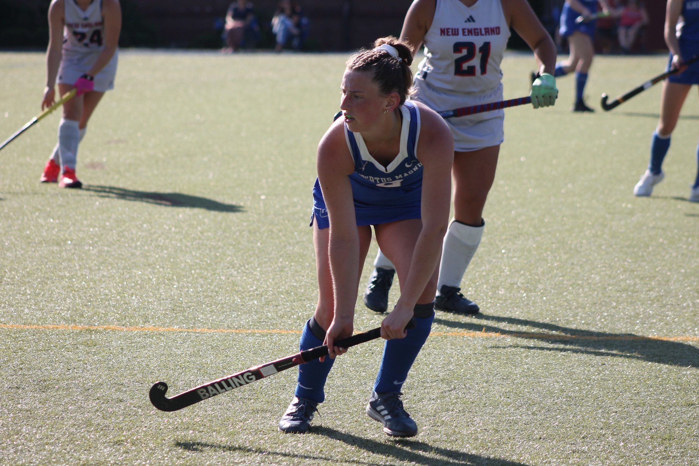 DeJonge Scores Twice As Field Hockey Loses To USJ