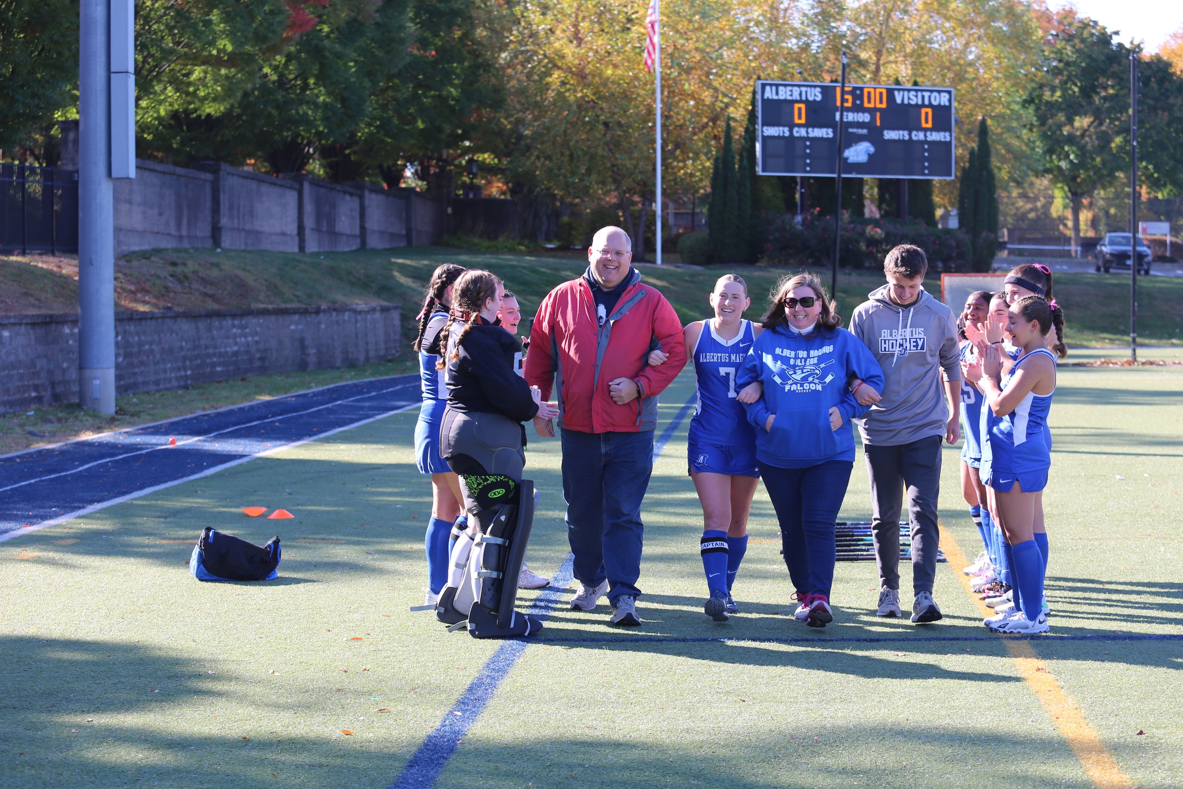 Rivera Seals Senior Day Victory for Field Hockey Against Anna Maria