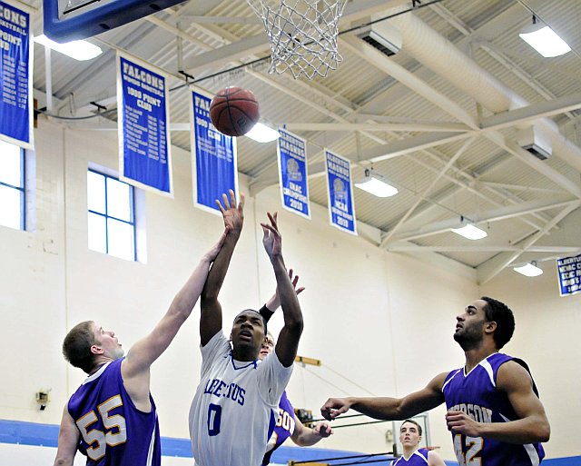 Falcons Win Double Overtime Thriller 96-95 Advance to ECAC Semifinals
