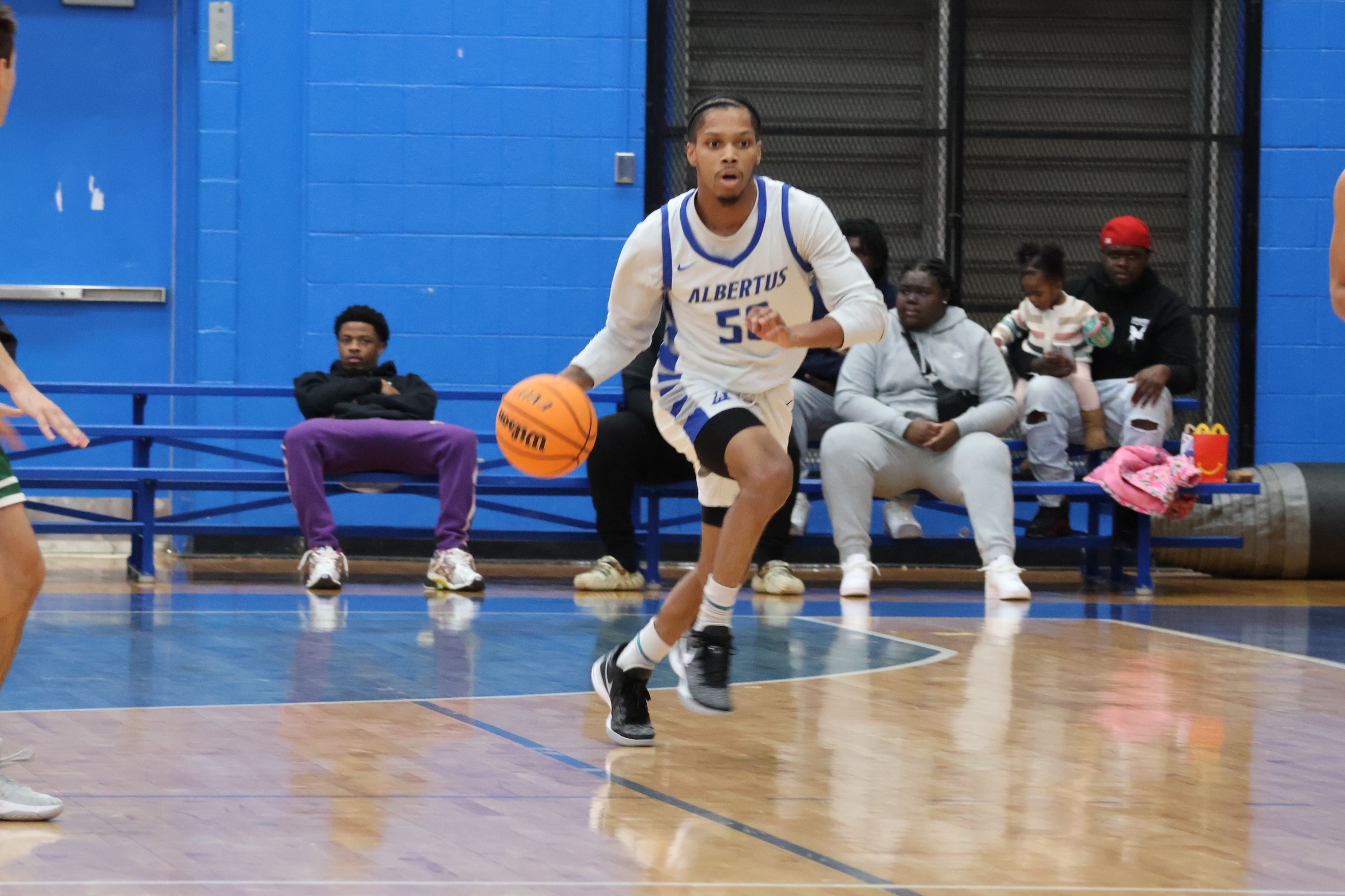 Men's Basketball Lead Wire-To-Wire In GNAC Opener Win Over Colby-Sawyer