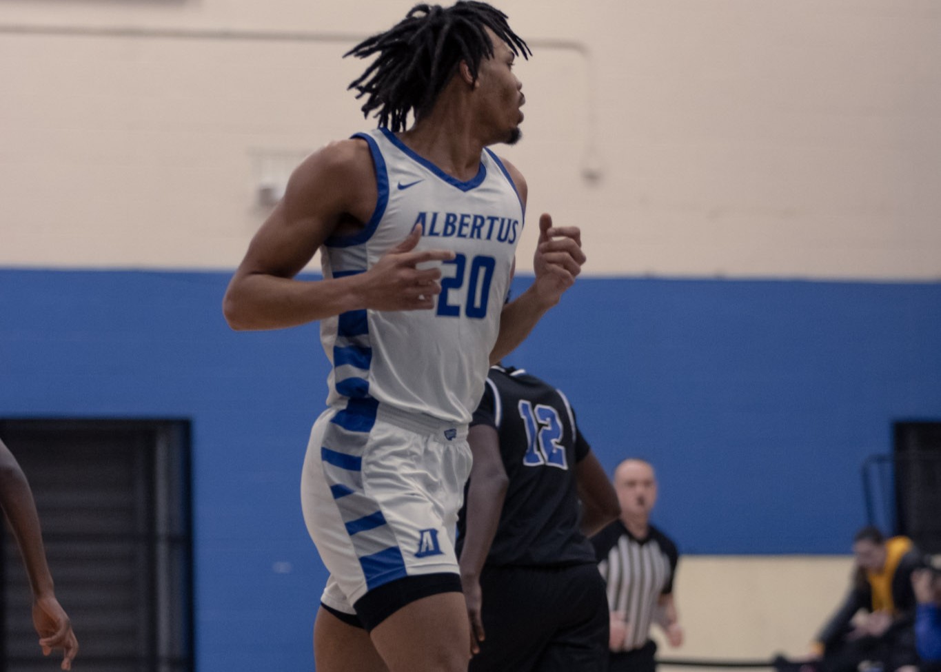 Men's Basketball Blows Out NEC In Wire-To-Wire Win; Clinch Fourth Seed In GNAC Tournament