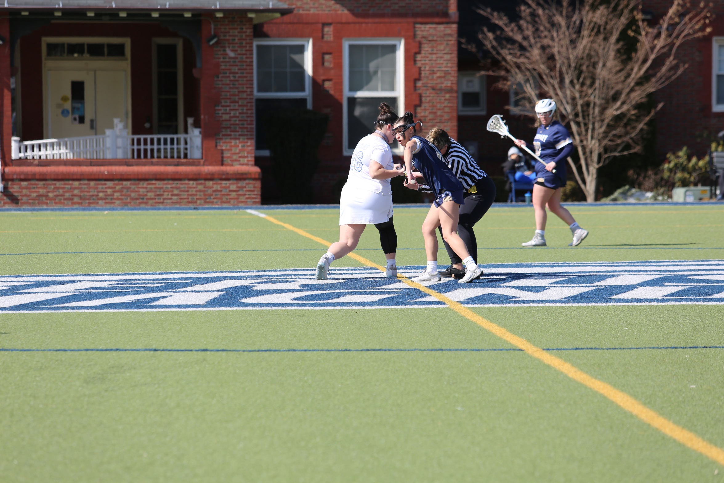 Helwig Tallies Three Points, Women's Lacrosse Falls to Centenary (N.J.)