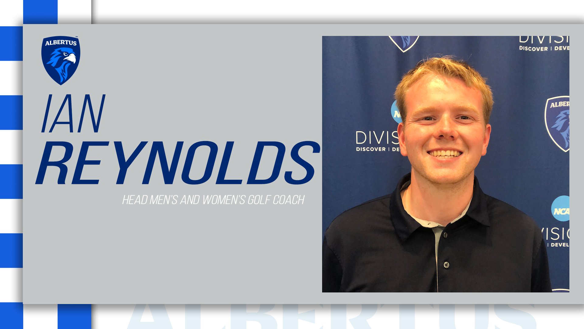 Ian Reynolds Named Head Men's And Women's Golf Coach