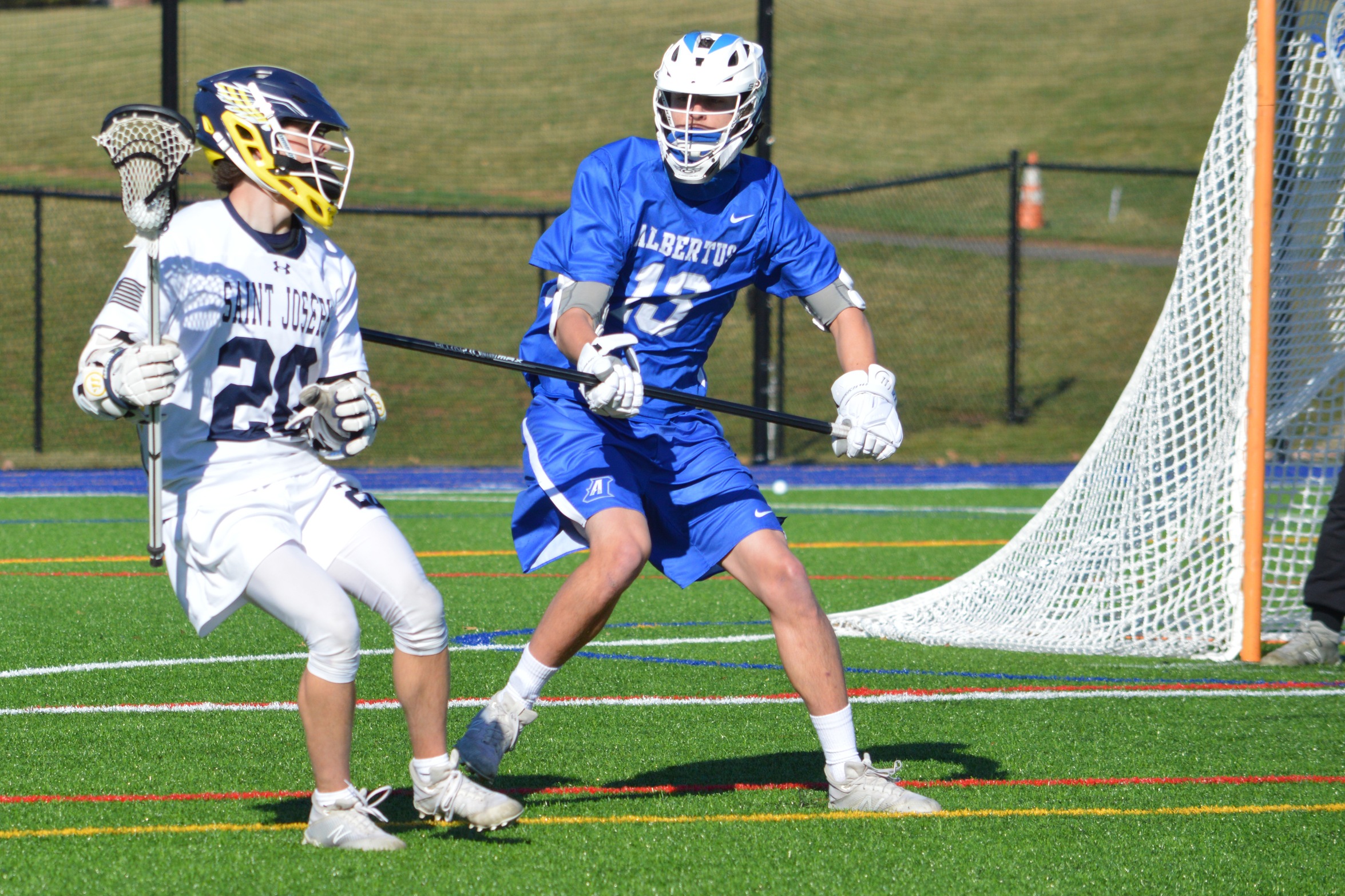 Men's Lacrosse Drops GNAC Opener to Anna Maria