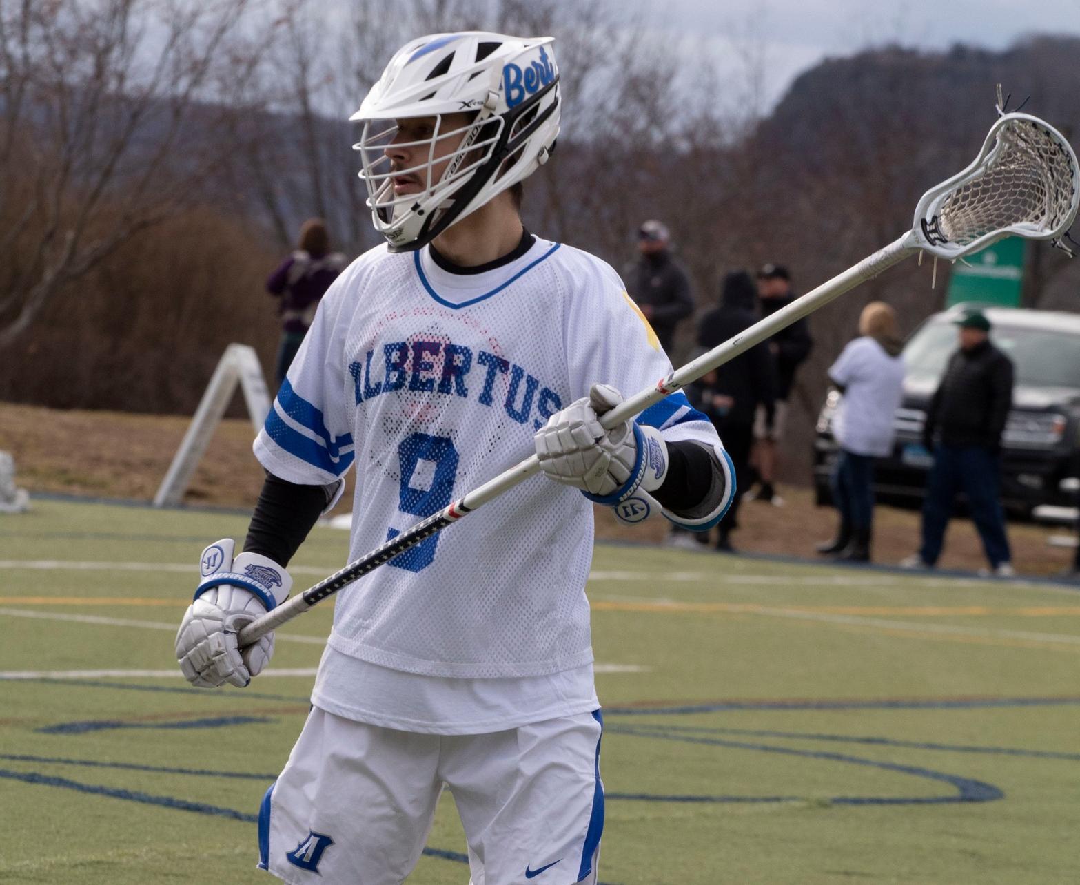 Men's Lacrosse Tripped Up at Rivier, 16-13