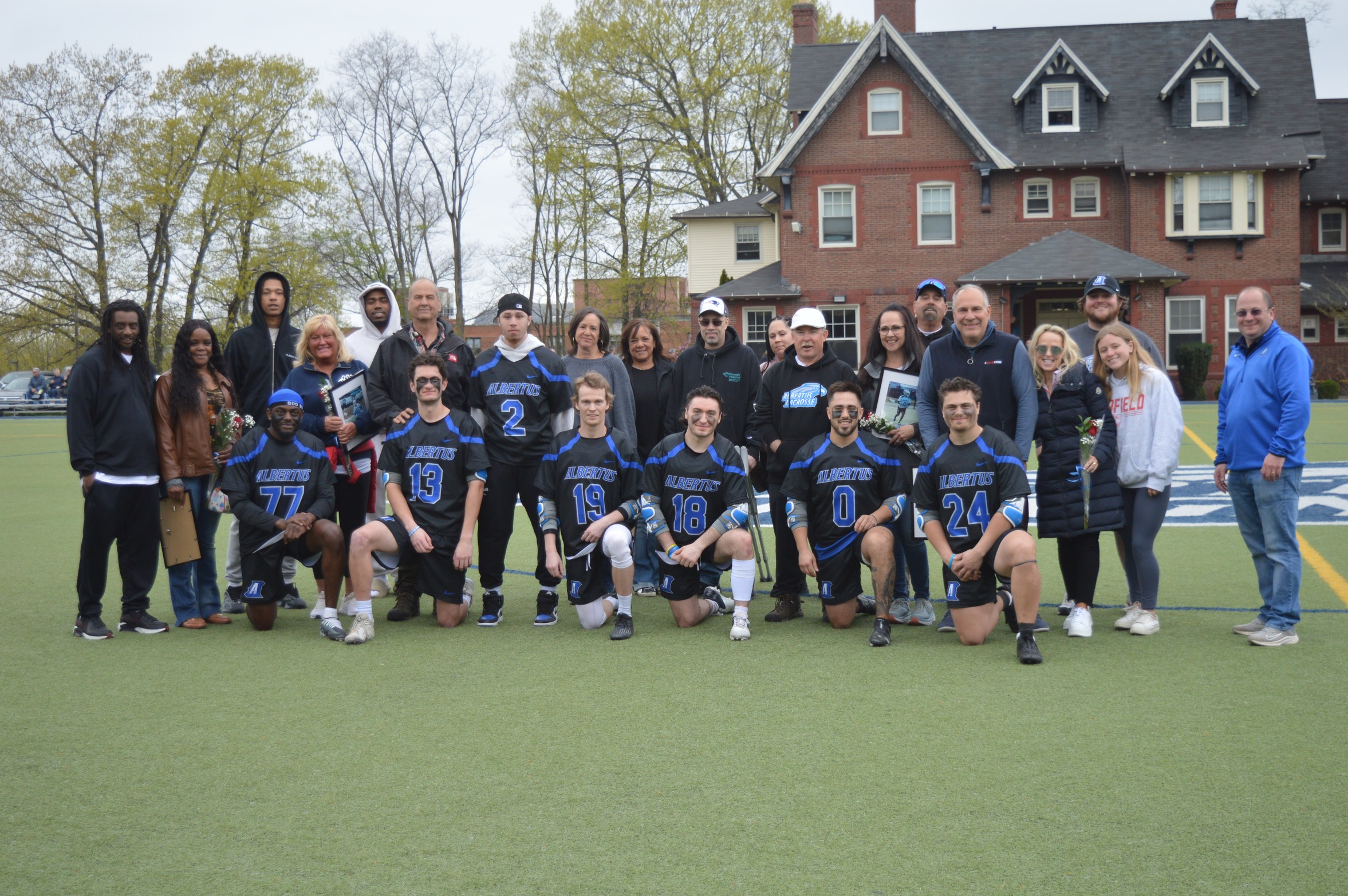 Olson Lifts Men's Lacrosse to Victory over Regis (Mass.) on Senior Day