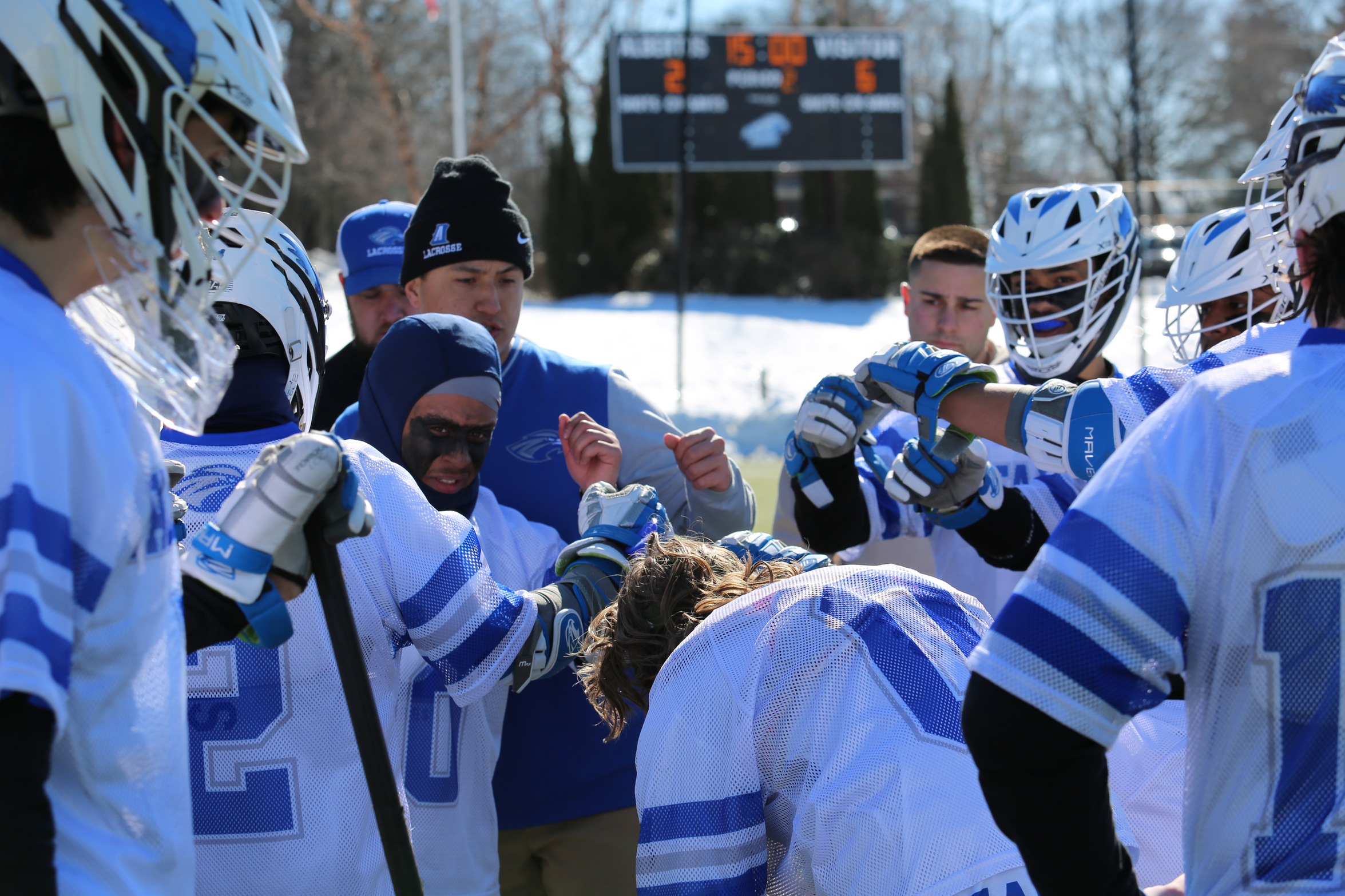 Coach Bronander Collects First Career Win at SJLI; Brikes Nets Six Goals for Men's Lacrosse