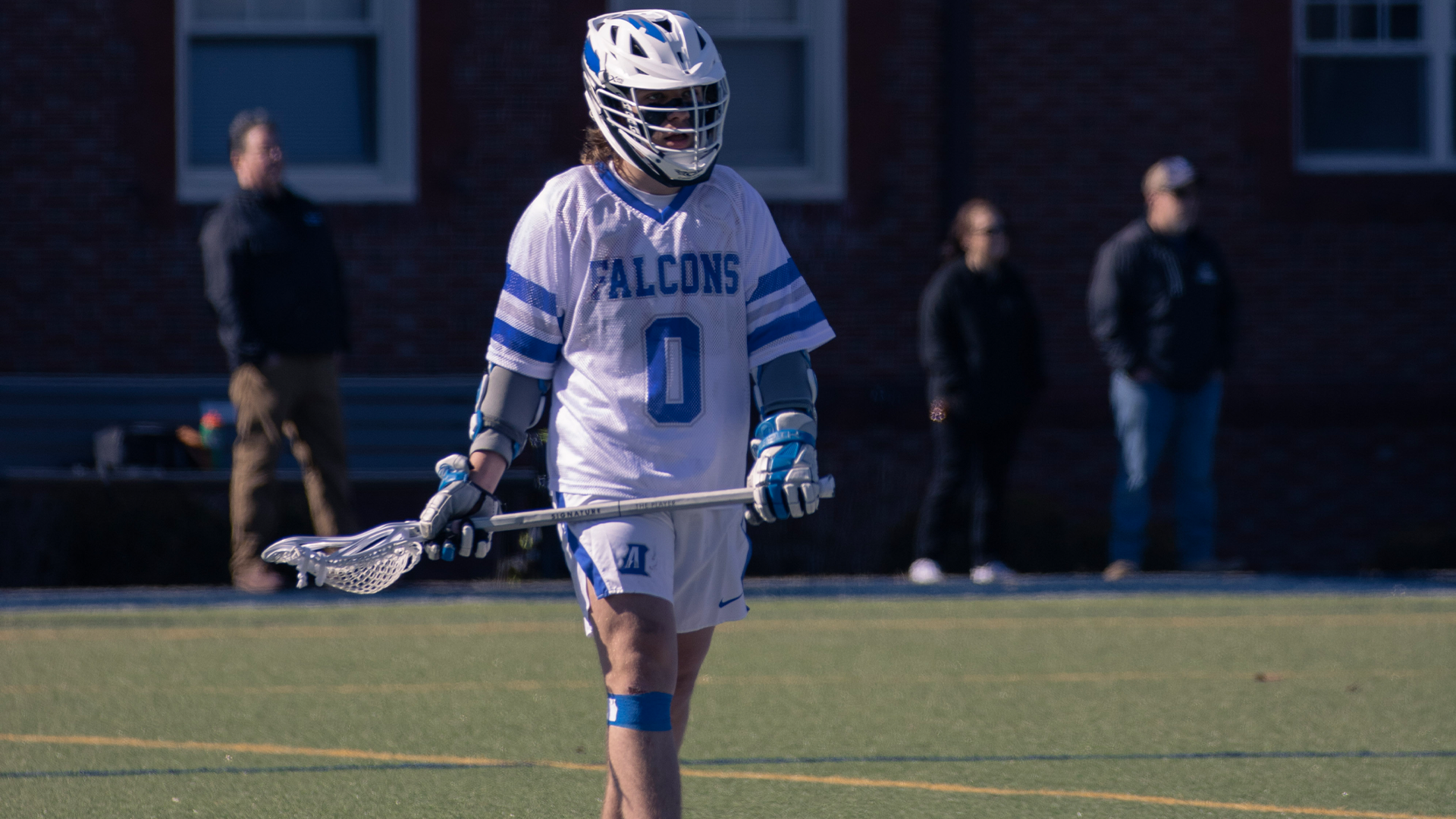 Strecker Scores Lone Goal in Men's Lacrosse Loss at Lasell