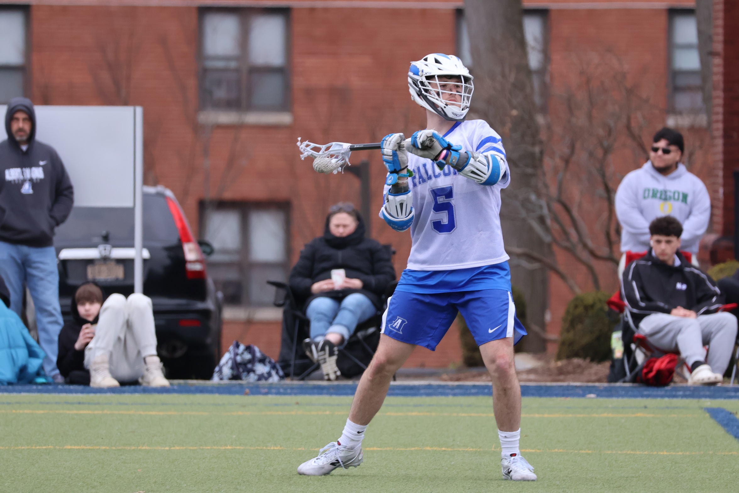 Tremblay and Brikes Each Notch Four Points as Men's Lacrosse Downs Anna Maria