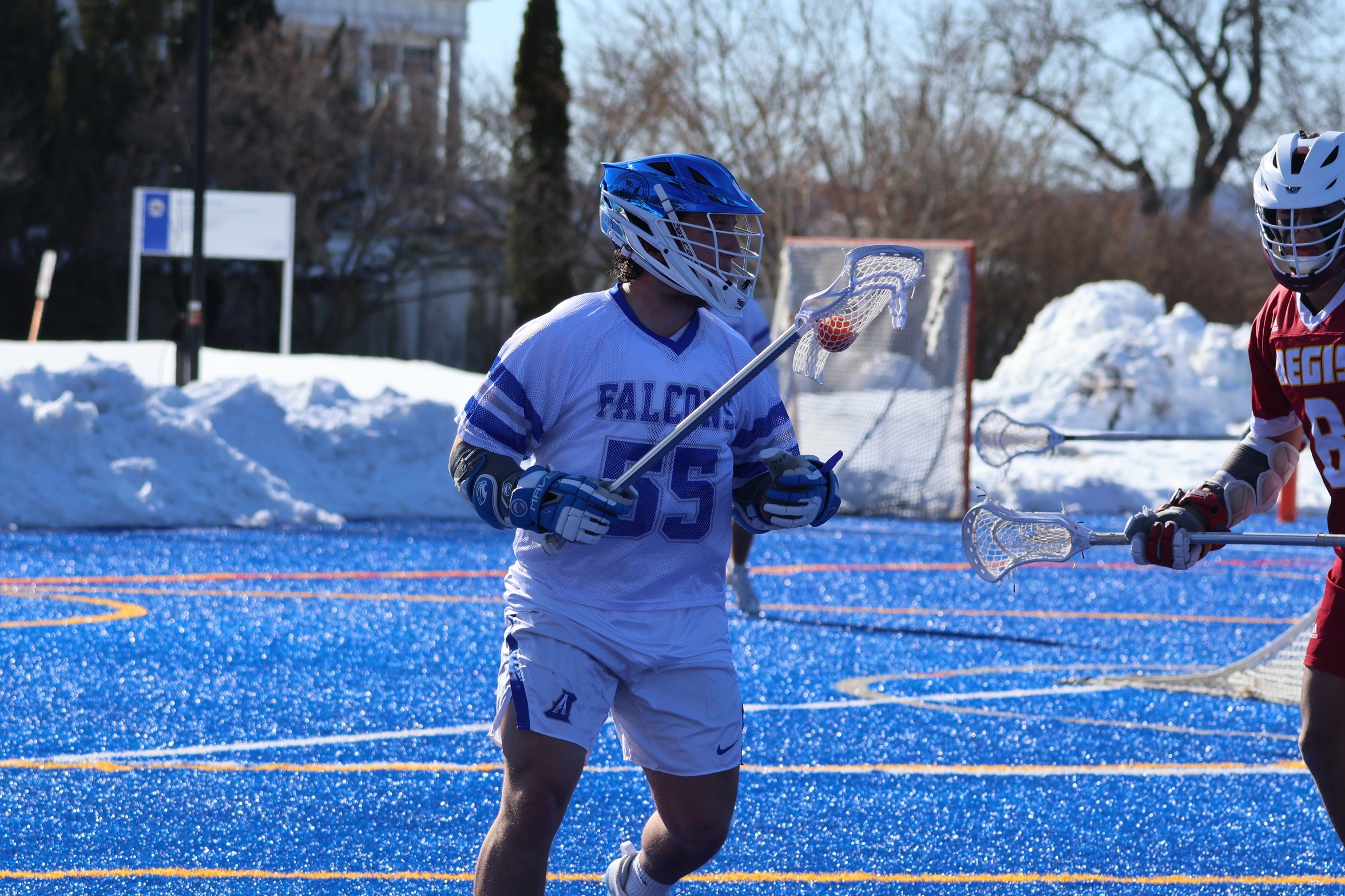 Burrows Scores Seven Goals In Men's Lacrosse Win Over Mitchell