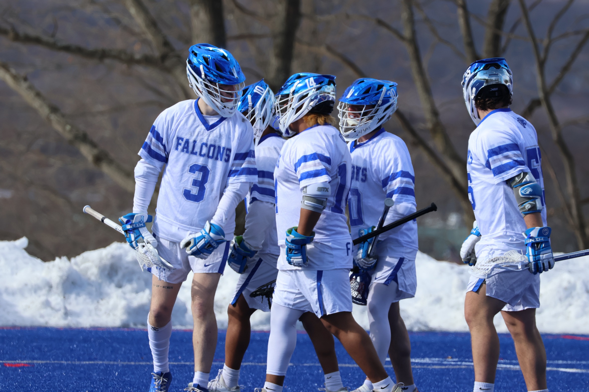 Men's Lacrosse Closes Out Season With Loss To USJ, Coleman Sets Faceoff Record