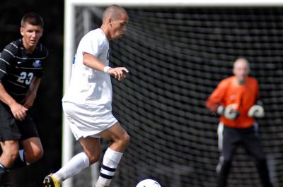 Men's Soccer Blanks Emmanuel 3-0