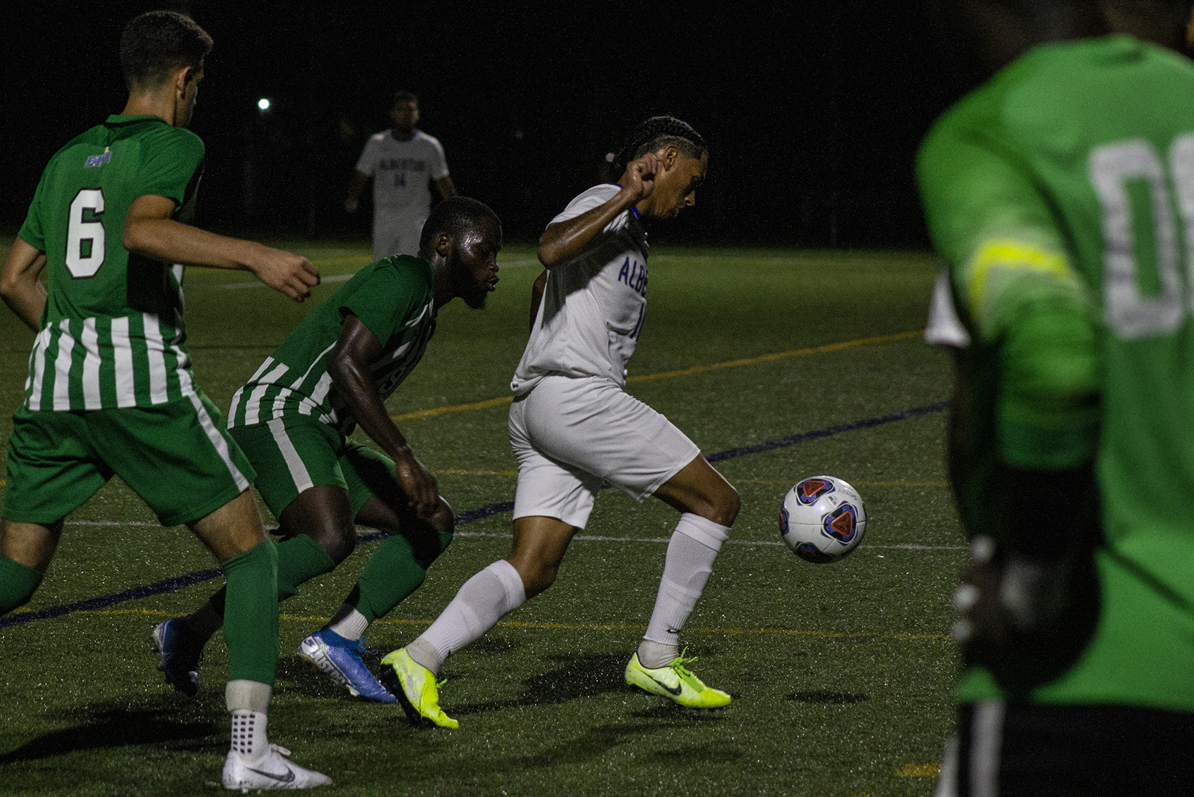 Men's Soccer Soars Past Regis (Mass.), 5-1, Behind Strong Second Half