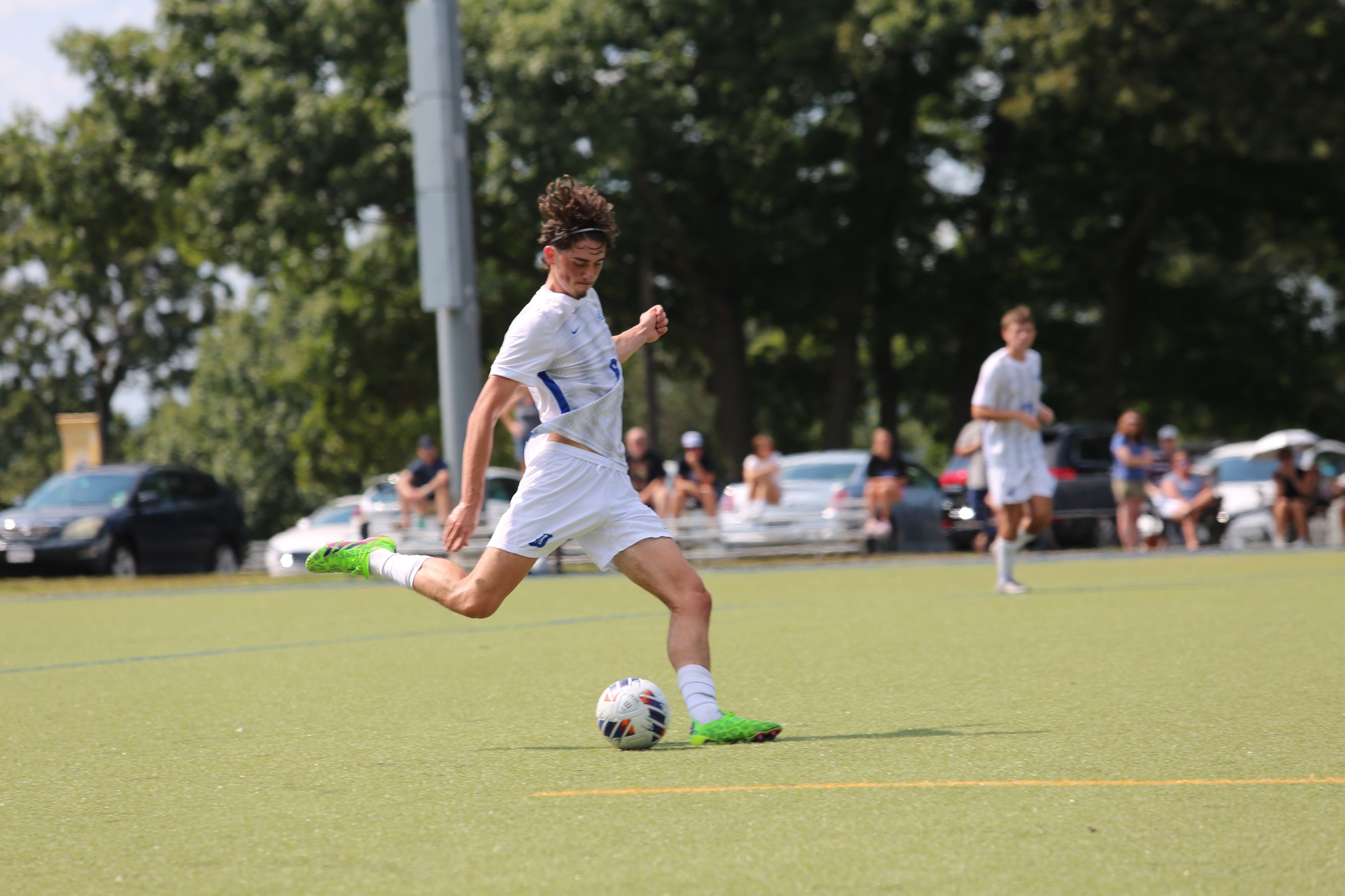 Stone Cold Victory: Header In 100th Minute Lifts Men's Soccer Over Rivier In GNAC Quarterfinals