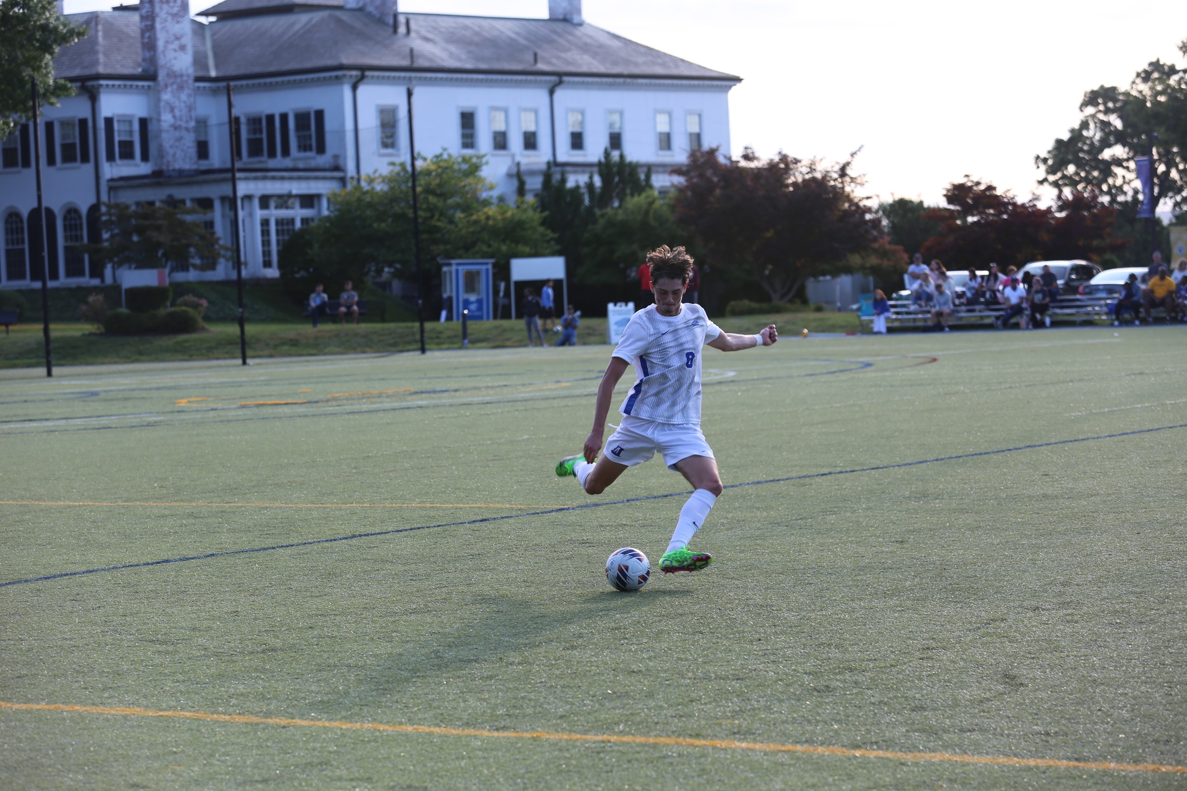 Men's Soccer Stays Perfect in GNAC Off Stone's Game-Winning Goal versus Colby-Sawyer