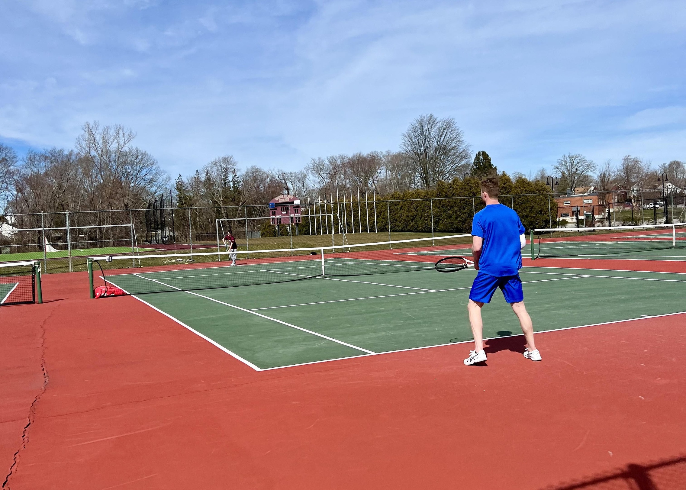 Men's Tennis Blanked By RIC