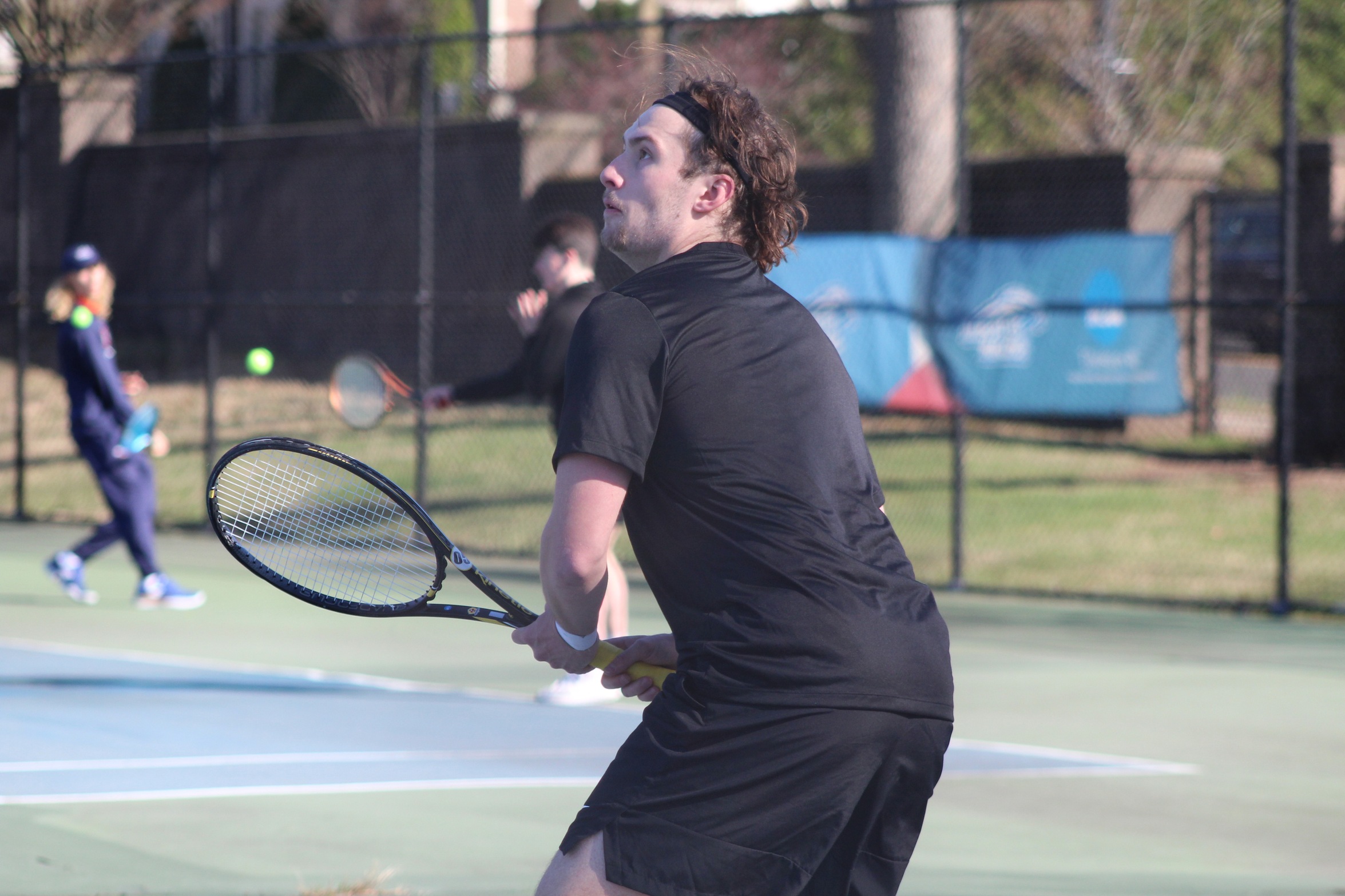 Men's Tennis Loses Close Match To MSMC