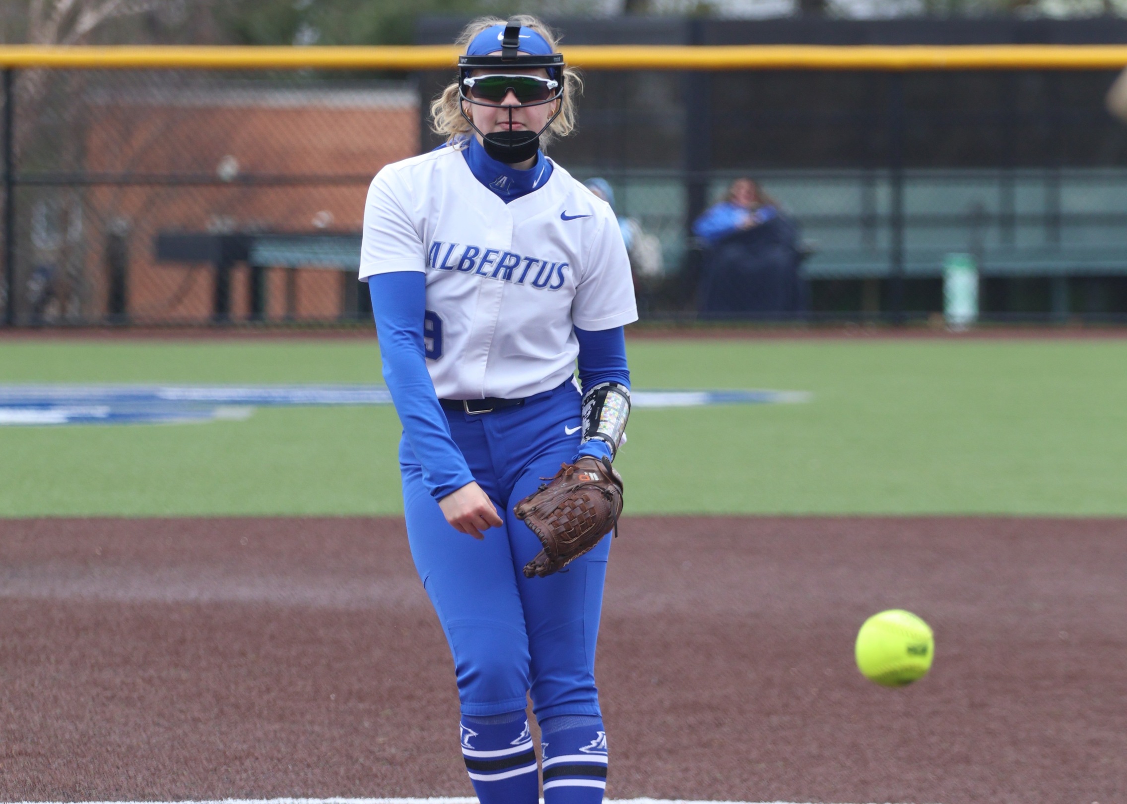 Albertus Softball Jabs Its Way To GNAC Tournament After Win Over USJ; Signore Sets Save Mark