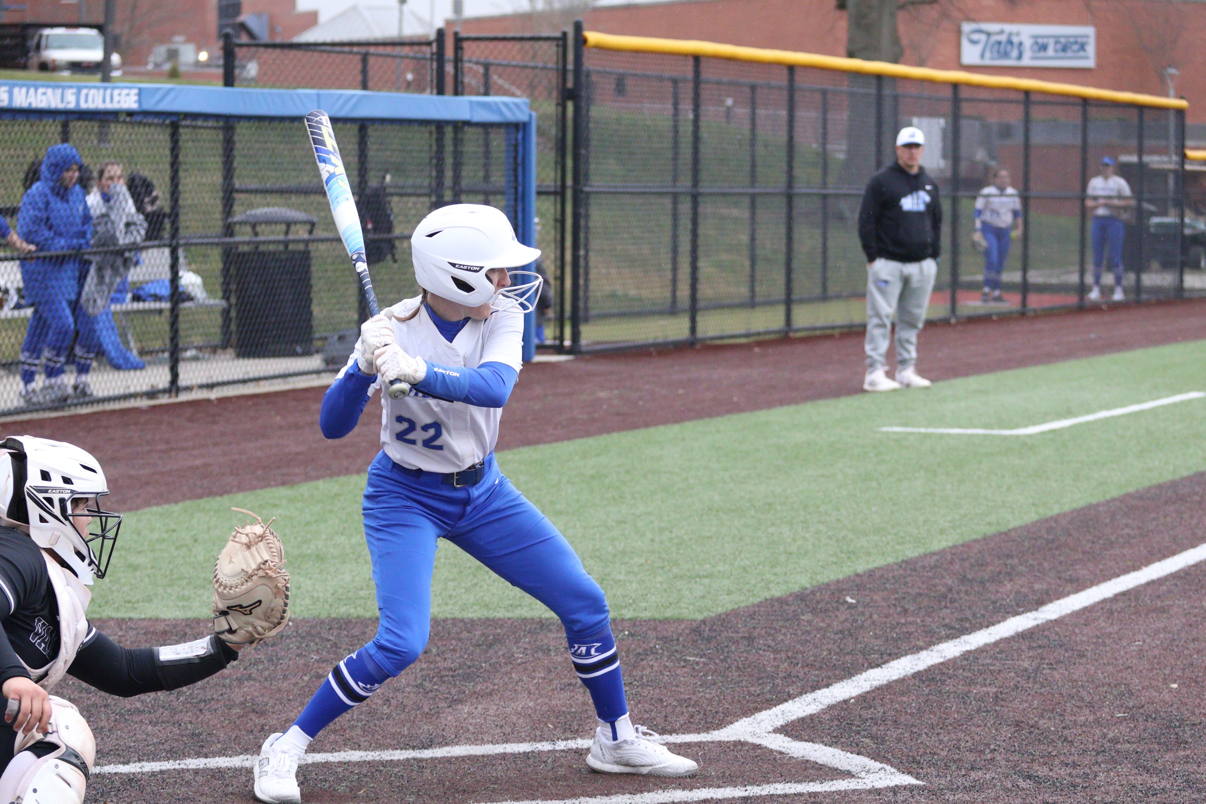 Softball Swept By Manhattanville
