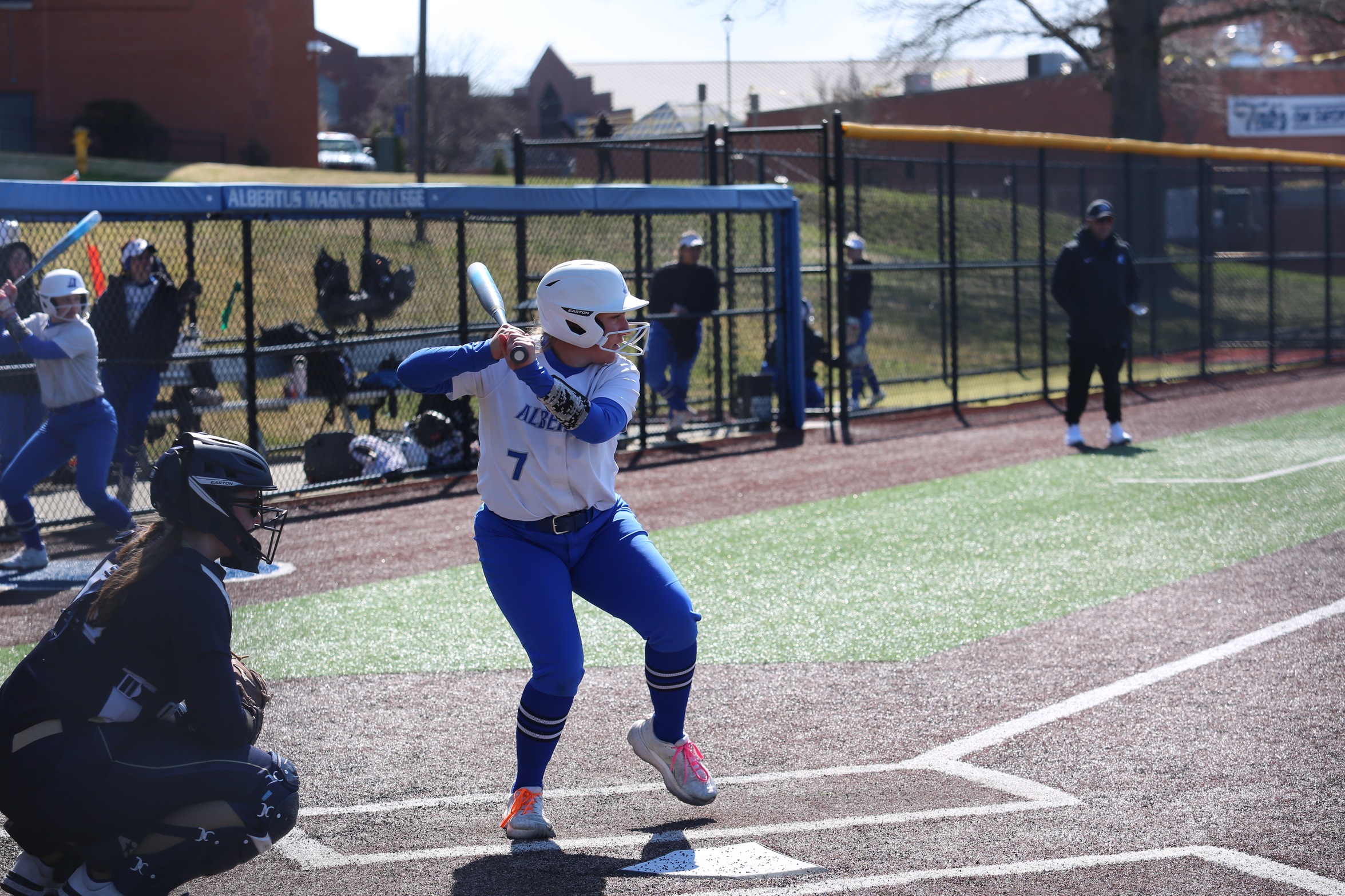 Softball Drops First Game Of Pod A To USJ In GNAC Championship