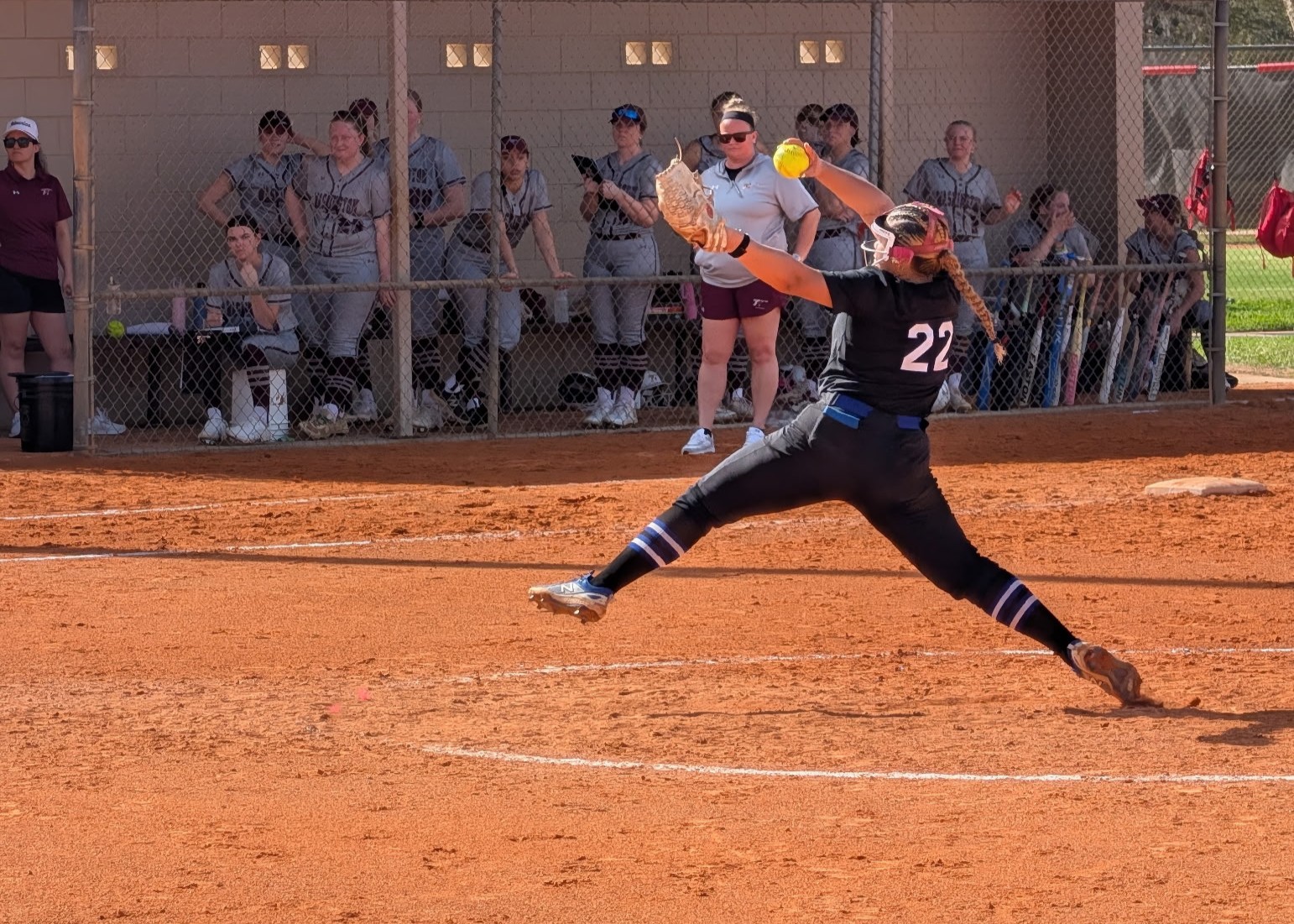 Softball Splits First Two Games, Defeats Washington (Md.), Fall To Dominican (Ill.)