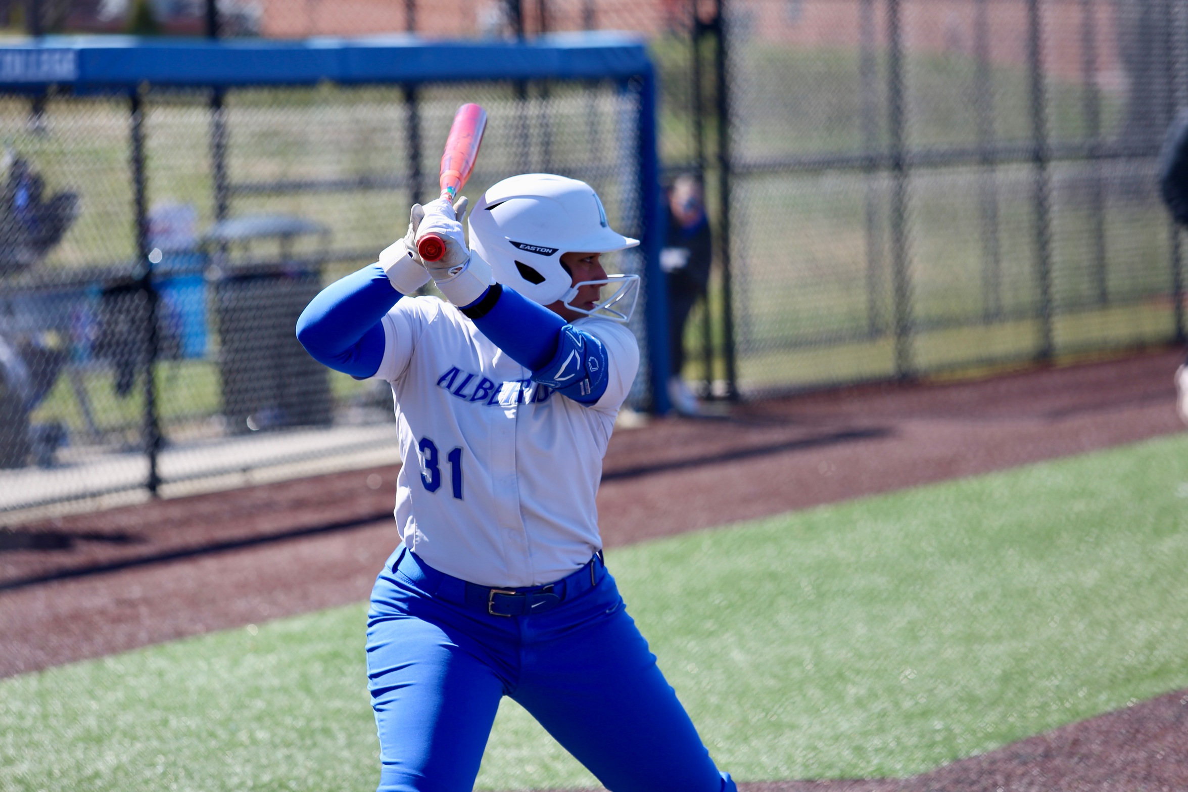 Softball Sweeps Elms; Remains Undefeated In GNAC