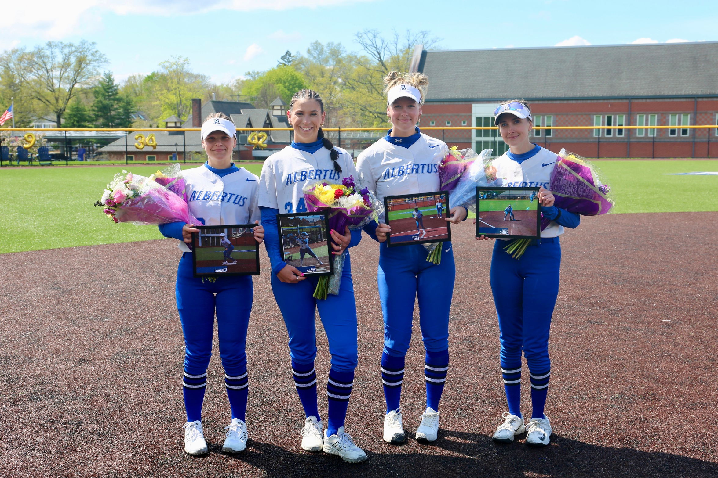 Jabs Strikes Out 14, Austin Hits Walkoff Double As Softball Splits With Mitchell; Earn Top Seed In GNAC South