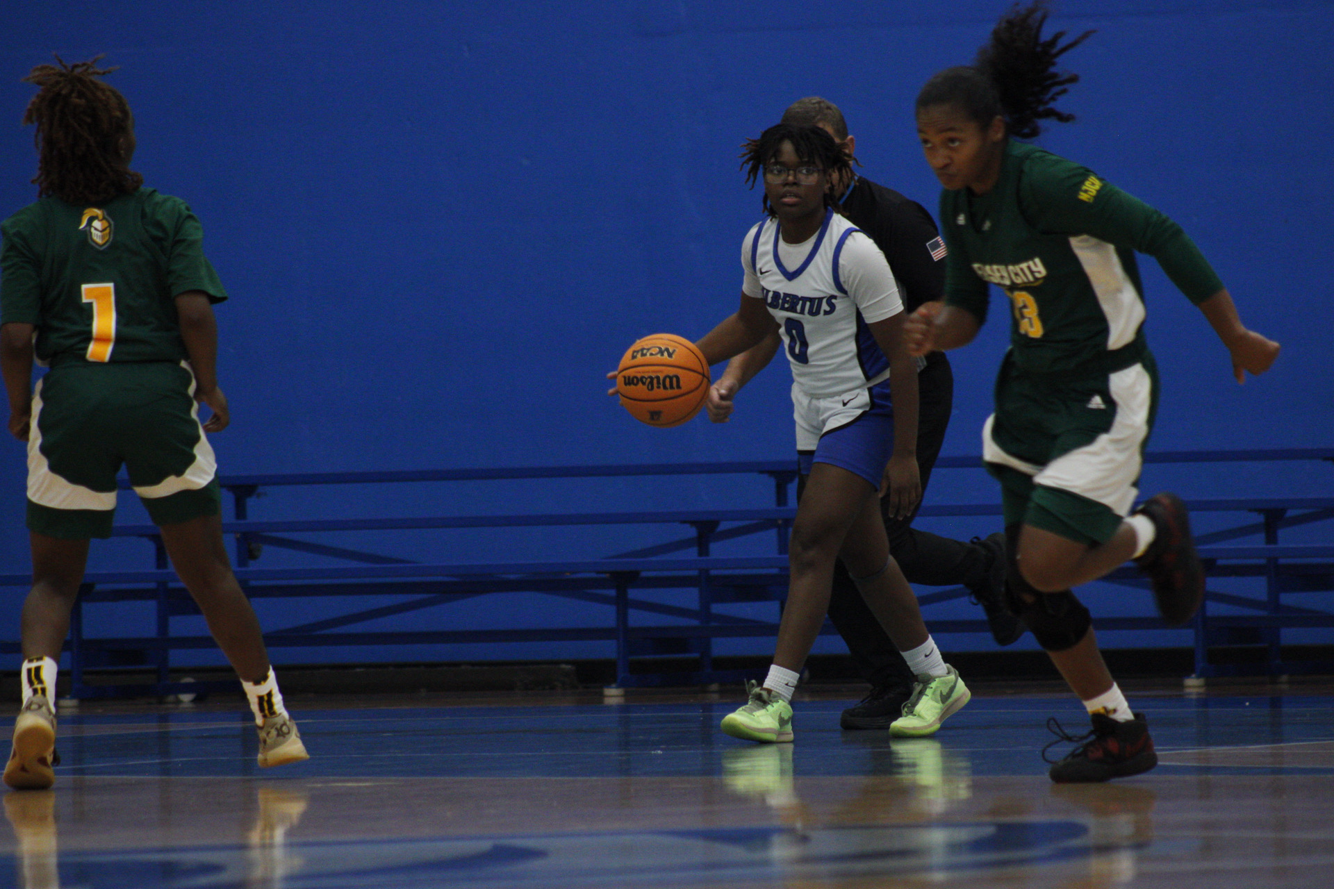 White Scores Career-High 30 Points; Scott Moves Up To Third In Scoring As Women's Basketball Routs Baruch