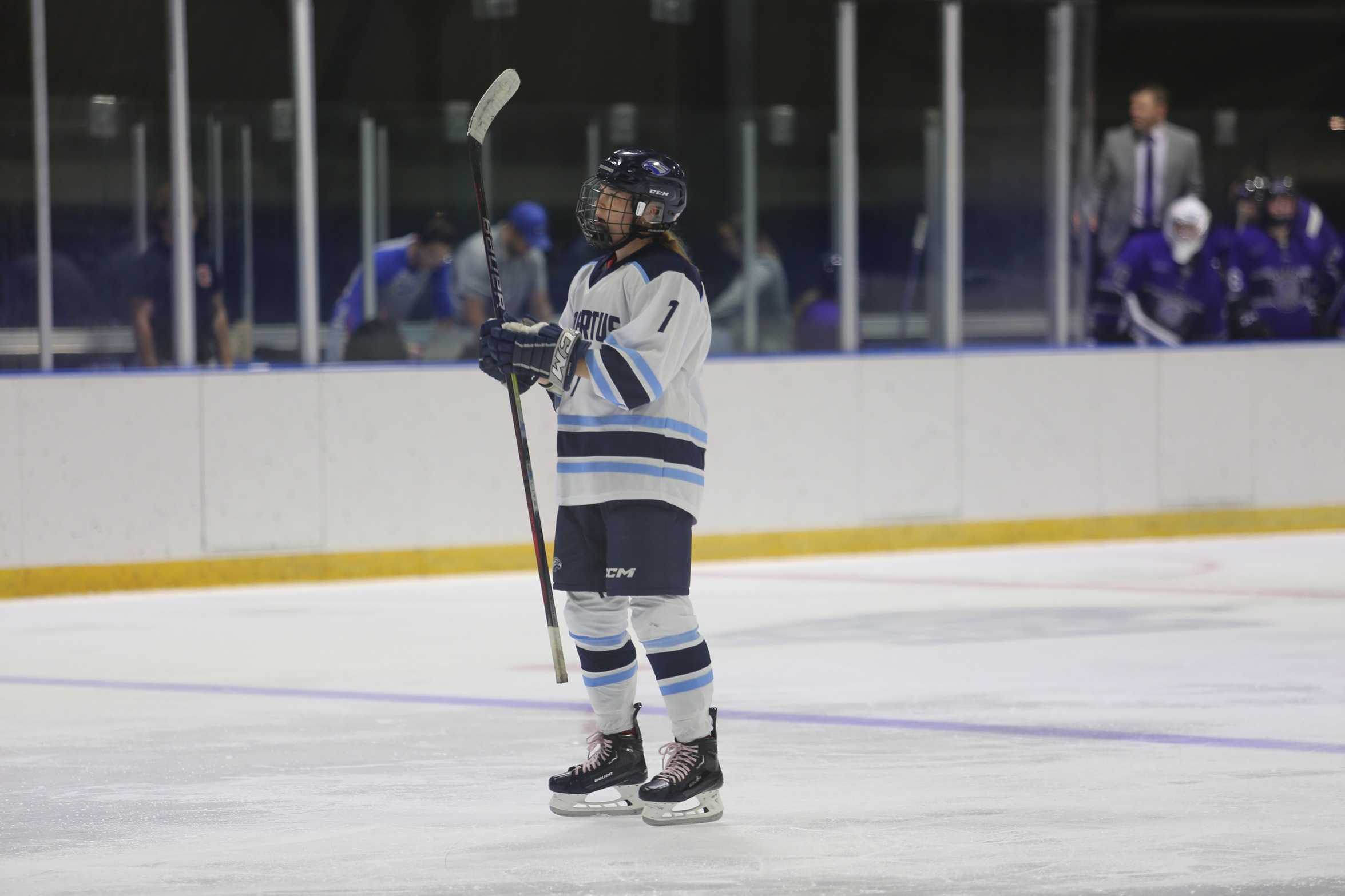 Women's Ice Hockey Opens Conference Play With Win Over Chatham University