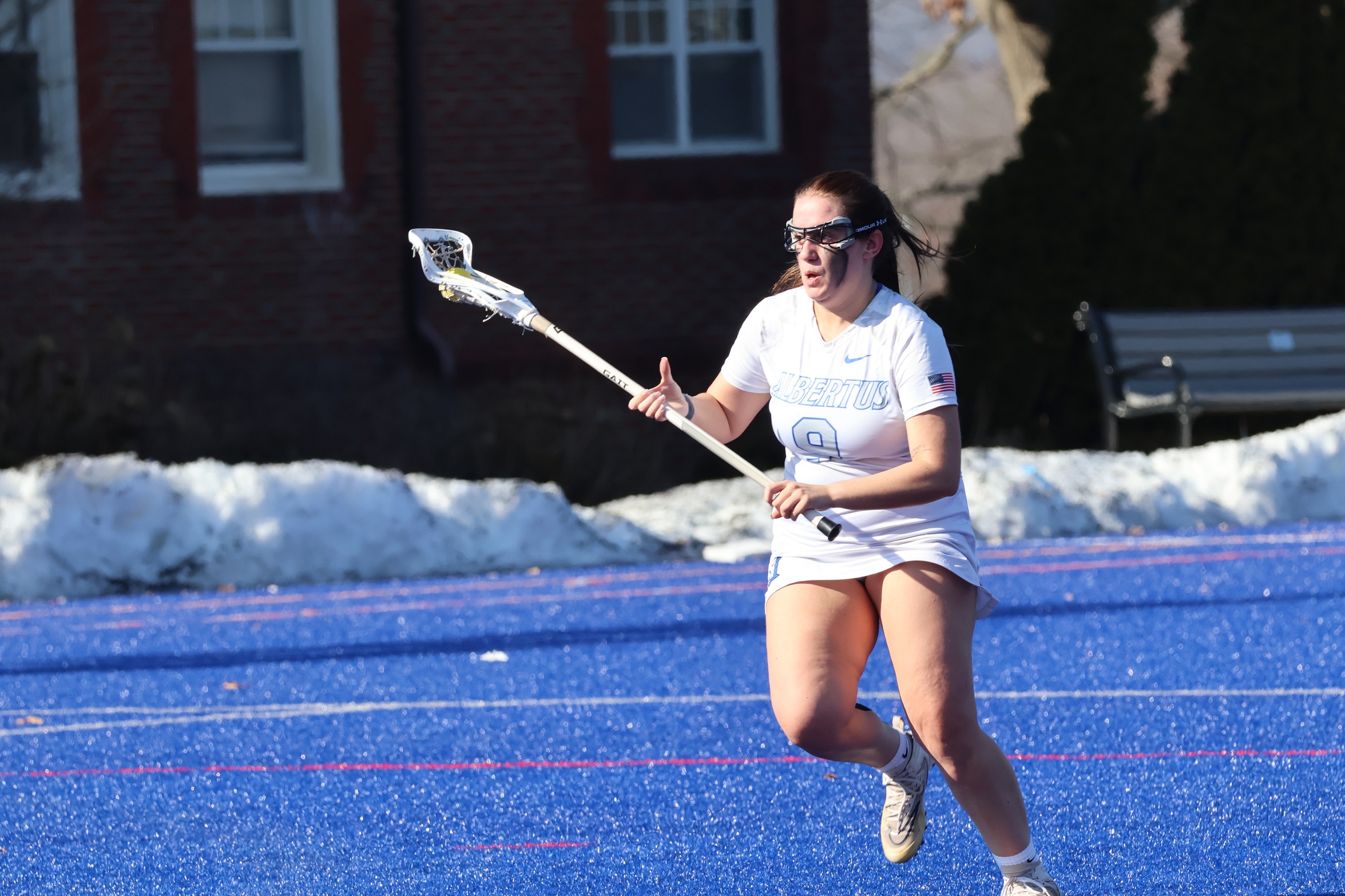 Women's Lacrosse Gets A Hat Trick From Signor, Retasket In Win Over Old Westbury