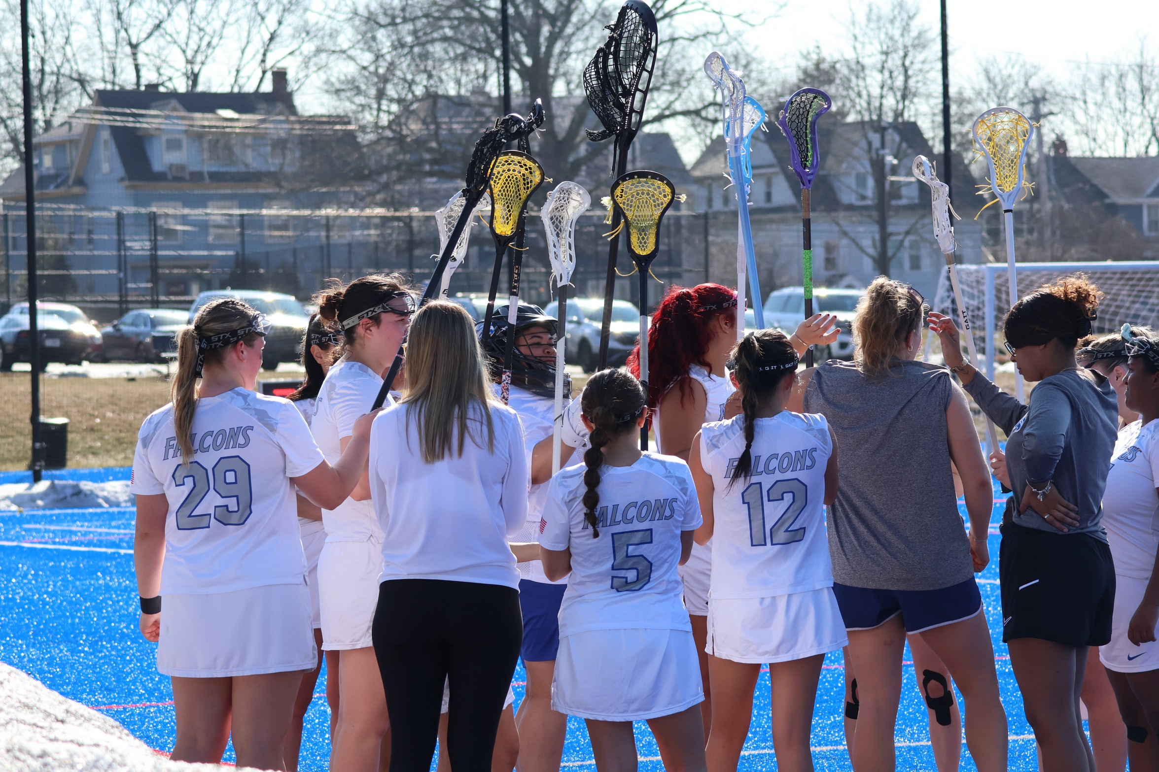 Women's Lacrosse Loses GNAC Game To Lasell