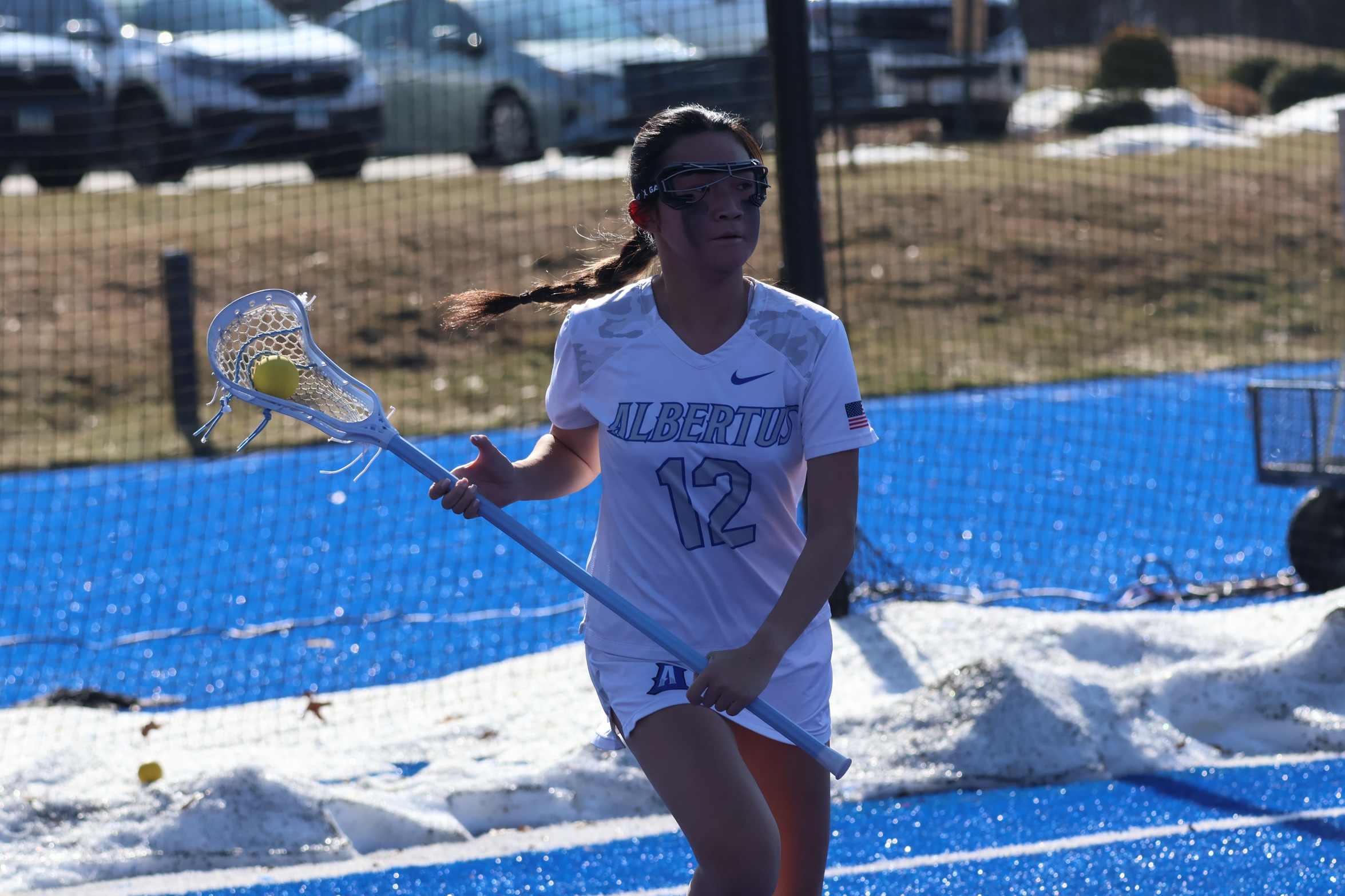 Ly Scores First Goal, But Women's Lacrosse Loses To Simmons
