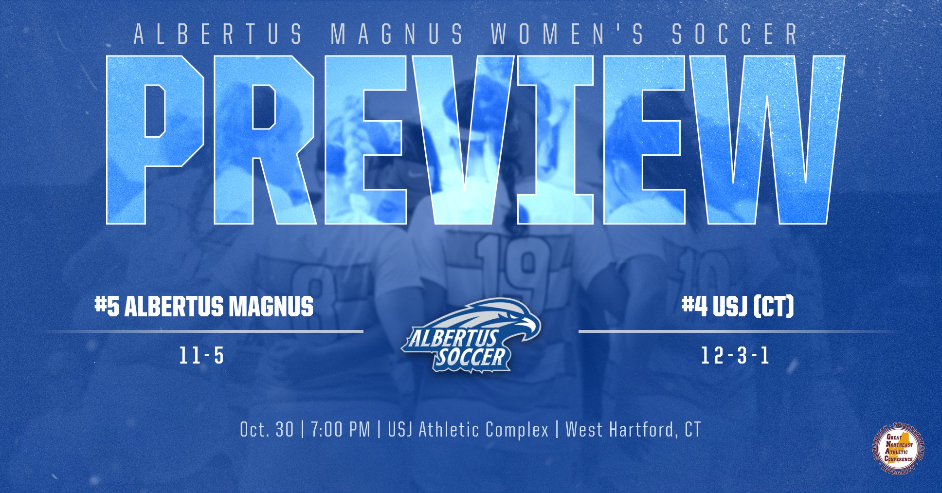 Women's Soccer Tournament Preview: GNAC Quarterfinal vs. University of Saint Joseph (CT)