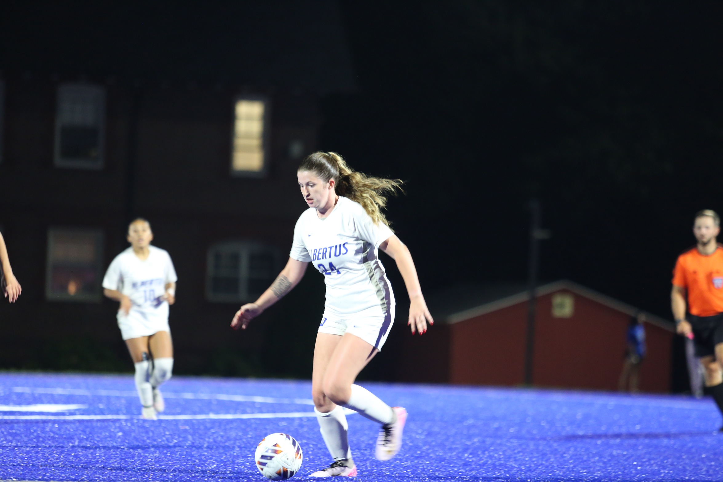 Falcons Grace New Turf With A Win As Women's Soccer Shuts Out Mount Holyoke