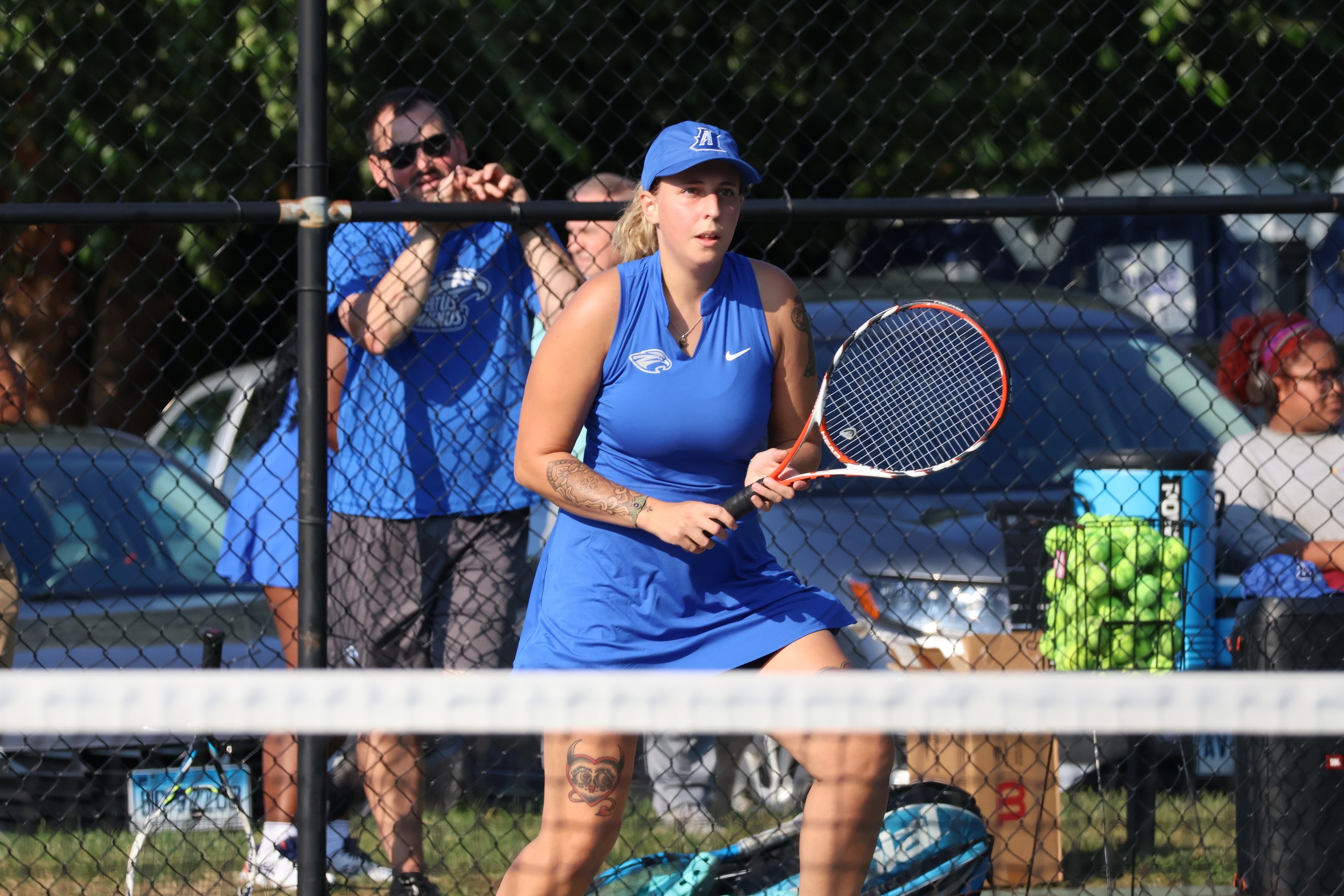 Women's Tennis Falls In GNAC Opener To USJ